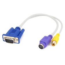 PC Computer  RCA S-Video