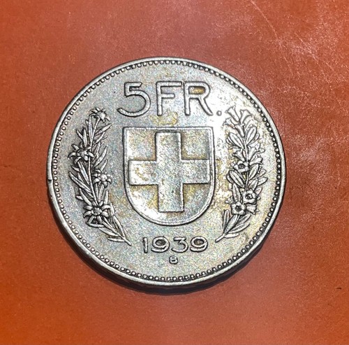 Suisse francs 1939 en - suisse, 5