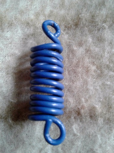 Blue copper dreadlock - copper,