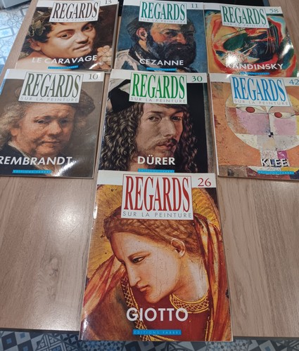 Livres regards sur peinture - sur, la