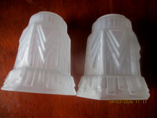 PAIRE DE TULIPES ART DECO