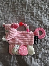  doudou chien Loup  rose