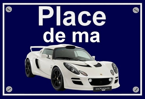 Plaque place ma lotus - ",