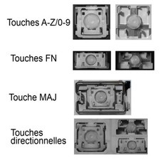 Touche de Clavier Français