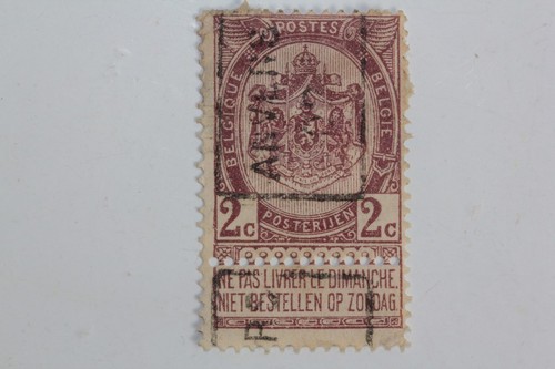 Timbre belgique pré - timbre,