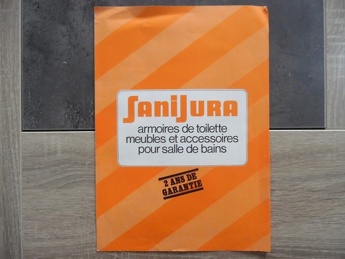 Vieille publicité sanijura - vieille,