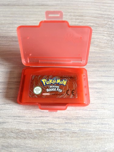 Pokemon version rouge - feu, game