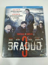 Braquo Saison 3 Complète 2 X Blu-Ray Espagnol Français Anglais Neuf 3T
