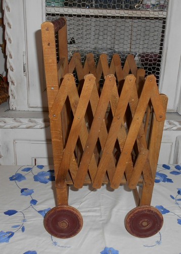 Rare ancien landau poussette - rare,