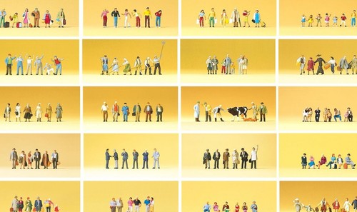 Ensemble figurines modèles - ensemble,