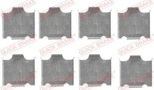 Kit montage plaquettes - de,