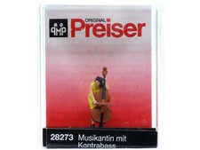 PREISER Joueuse de contrebasse