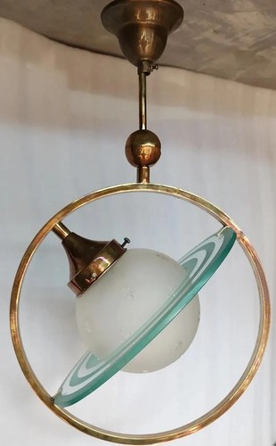 Suspension plafonnier laiton