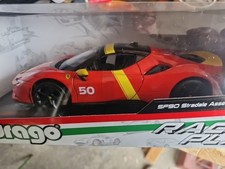 Ferrari SF90 Stradale Assetto Fiorano #50 Rouge Modèle Réduit 1:18 Bburago