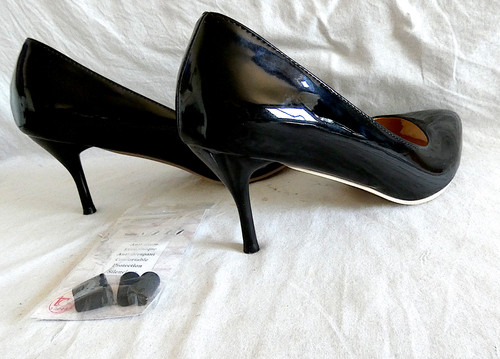 Escarpins noir brillant
