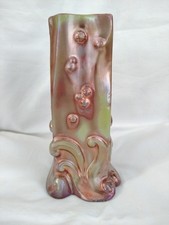VASE Ancien Céramique irisée Art Nouveau  