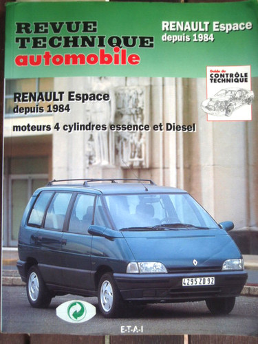 Revue technique renault espace - renault,