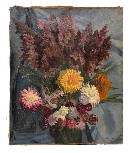 Ancien tableau peinture - ancien, hst