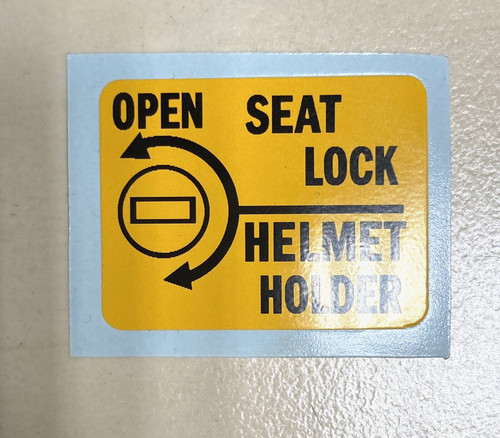 Honda ns400r seat lock helmet - ns400r,