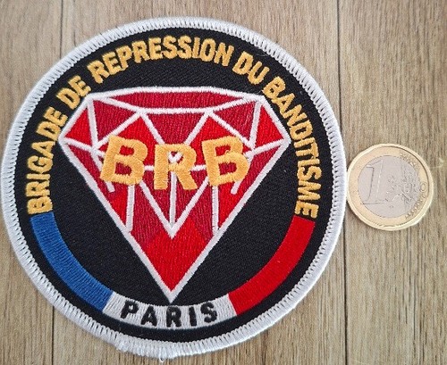 Patch police nationale r - police, b
