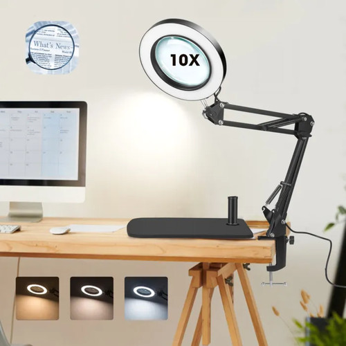 Lampe loupe 10x led 3 - lampe,