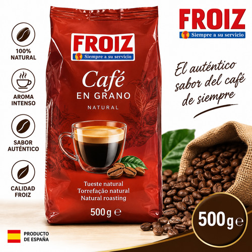 Café froiz natural grains - natural, en