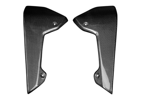 Cache radiateur carbone - cache,