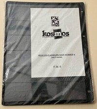 DAVO KOSMOS UNIC 6 (5 feuilles) 6 BANDES TIMBRES BILLETS contact si achat groupé