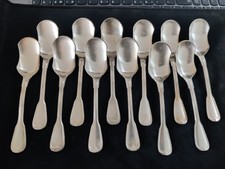 12 cuillères à glace au