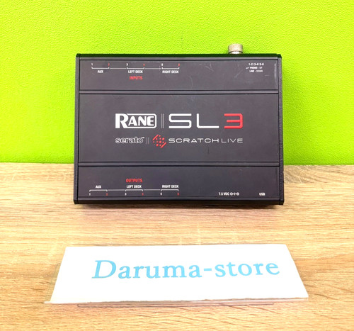 Rane sl3 scratch live - scratch, serato