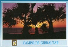 Campo de GIBRALTAR Amateur Radio QSL Card Written by GOSSELIES Belgium
