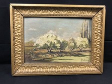 Huile sur panneau cartonné -