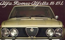 Catalogue Brochure Alfa Romeo