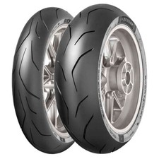 SET DE PNEUS DUNLOP 120/70-17