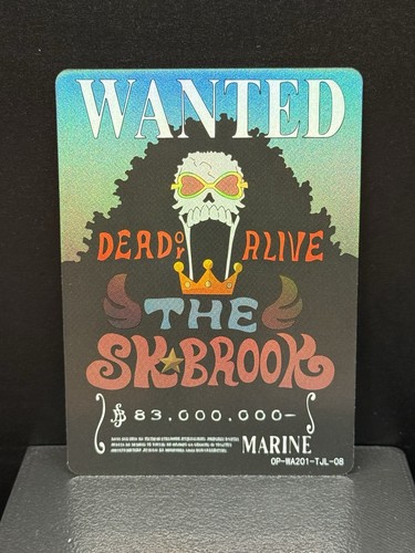 Brook wanted dead or - dead, alive