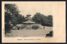 Old postcard Rennes, Jardin des Plantes, La Volière 