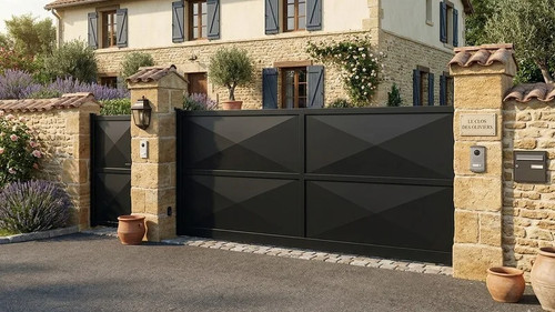 Portail battant acier - battant,