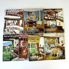 Lot 7 revues  anciennes Art et