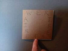 WERIFESTERIA Artist's Book Livre D'Artiste Contemporary Art Drawings Signed Rare