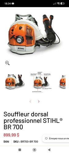 Stihl 700 souffleur de - stihl, br