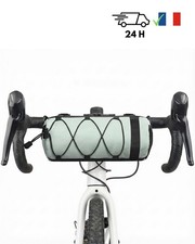 Sacoche Vélo Guidon Avant Bar Bag Étanche Gravel Route VTT Fixie Vintage 2.5L