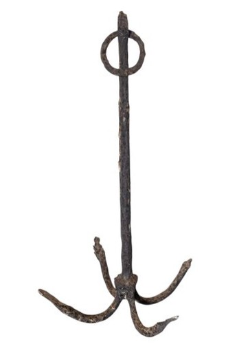 Ancre grappin antique fer - ancre,