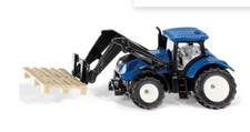 SIKU - Tracteur avec fourche à palette – NEW HOLLAND -  - SIK1544