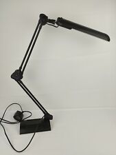 Large articulated neon desk lamp 90 cm waxed style architect lamp