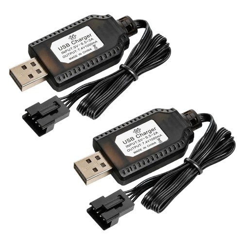 2pcs chargeur lipo - chargeur, usb