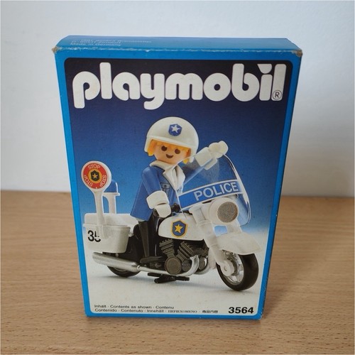 Playmobil motard police - playmobil,