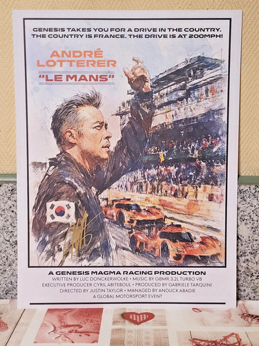 Poster heures mans 2026 - poster,