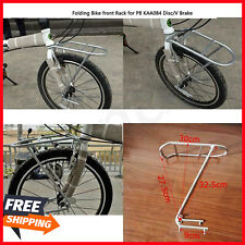 20 Inch Folding Bike Racks For Dahon P8 Shelf Front Frame Basket Rack Aluminum A
