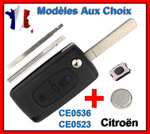 Coque plip clé pour - clé, citroen