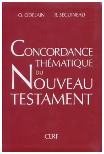 Concordance thématique - thématique, du